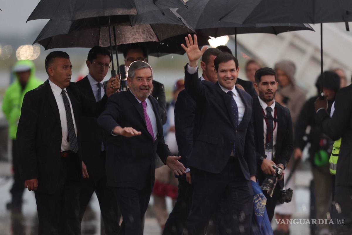 Marco Rubio llega a México para dialogar demandas de Trump con Claudia Sheinbaum