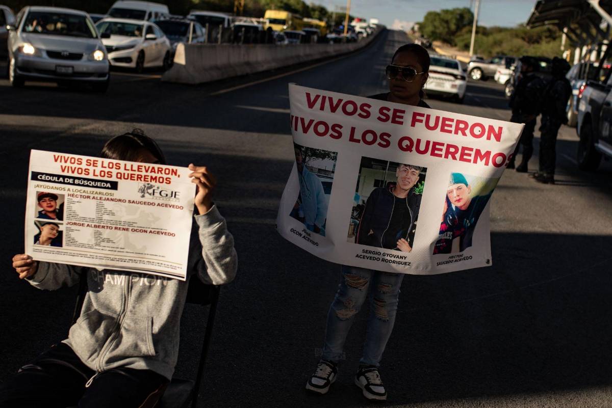 Van tres detenidos por desaparición de los 7 jóvenes en Zacatecas