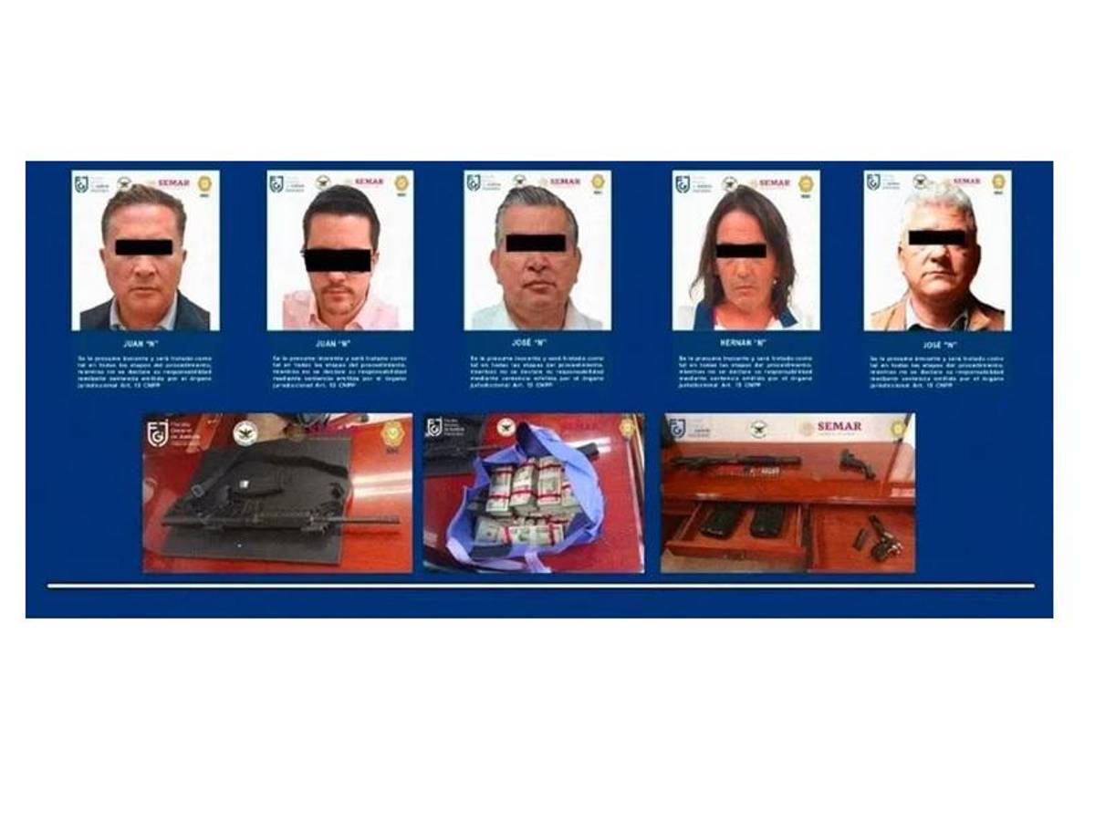 $!Las autoridades detuvieron a cinco personas, entre ellas dos centroamericanas relacionadas a delitos de tráfico de drogas y lavado de dinero