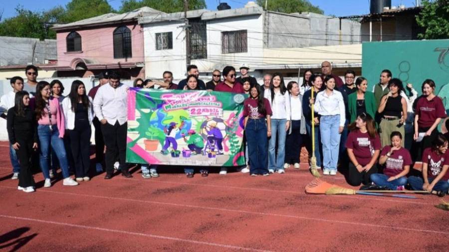 Estudiantes y personal participaron en limpieza, reforestación y actividades comunitarias en el campus.