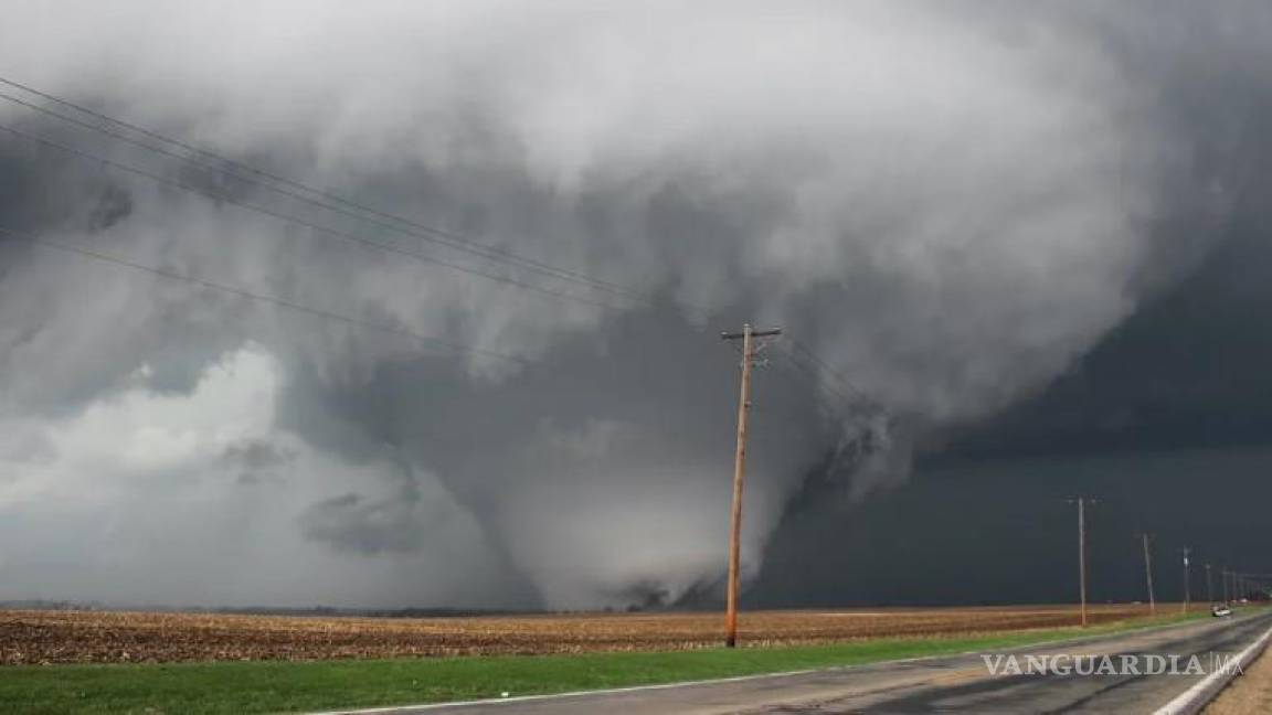 Captan en video tornado en la zona rural de Zaragoza y Morelos, Coahuila