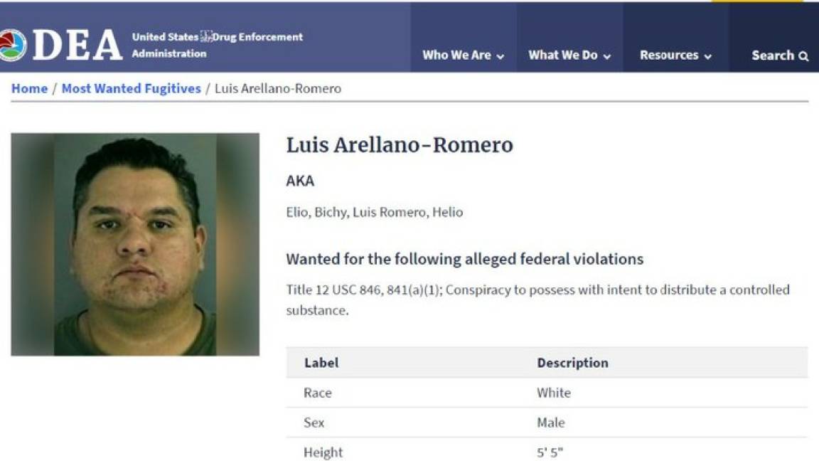 Luis Arellano, presunto operador del ‘Chapo’ y ‘El Mayo’, es extraditado a EU
