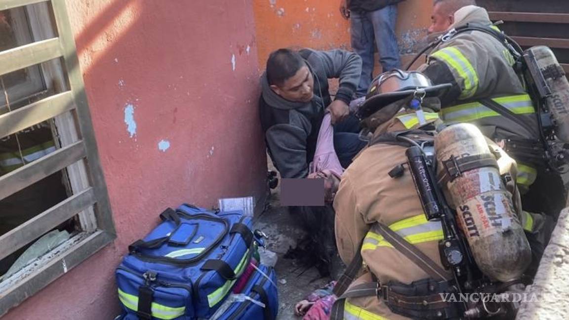 $!Un incendio en la calle José María Bocanegra dejó como resultado la pérdida de una niña de 3 años y hermanos en estado crítico.