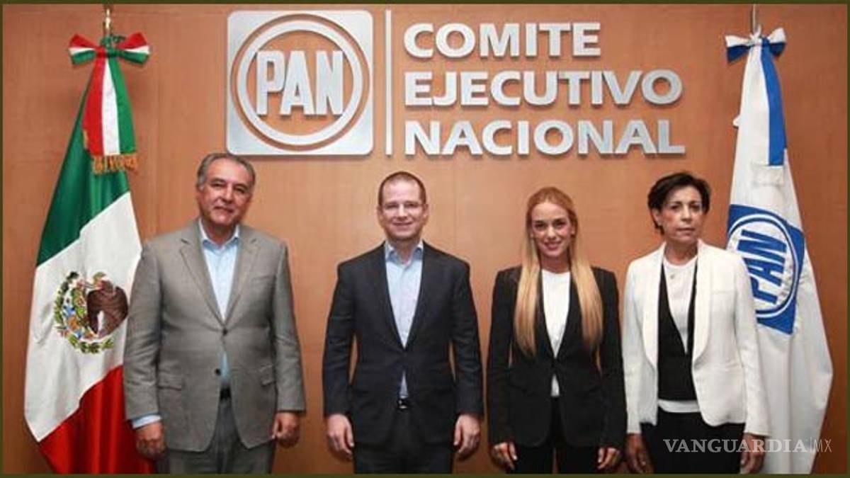 Anaya se reúne con la activista venezolana Lilian Tintori