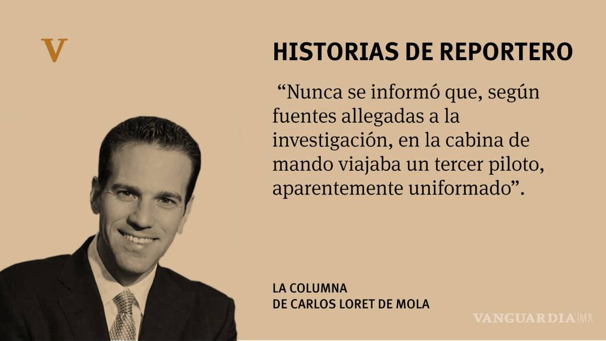 El misterio del tercer piloto en la cabina del avión accidentado en Durango