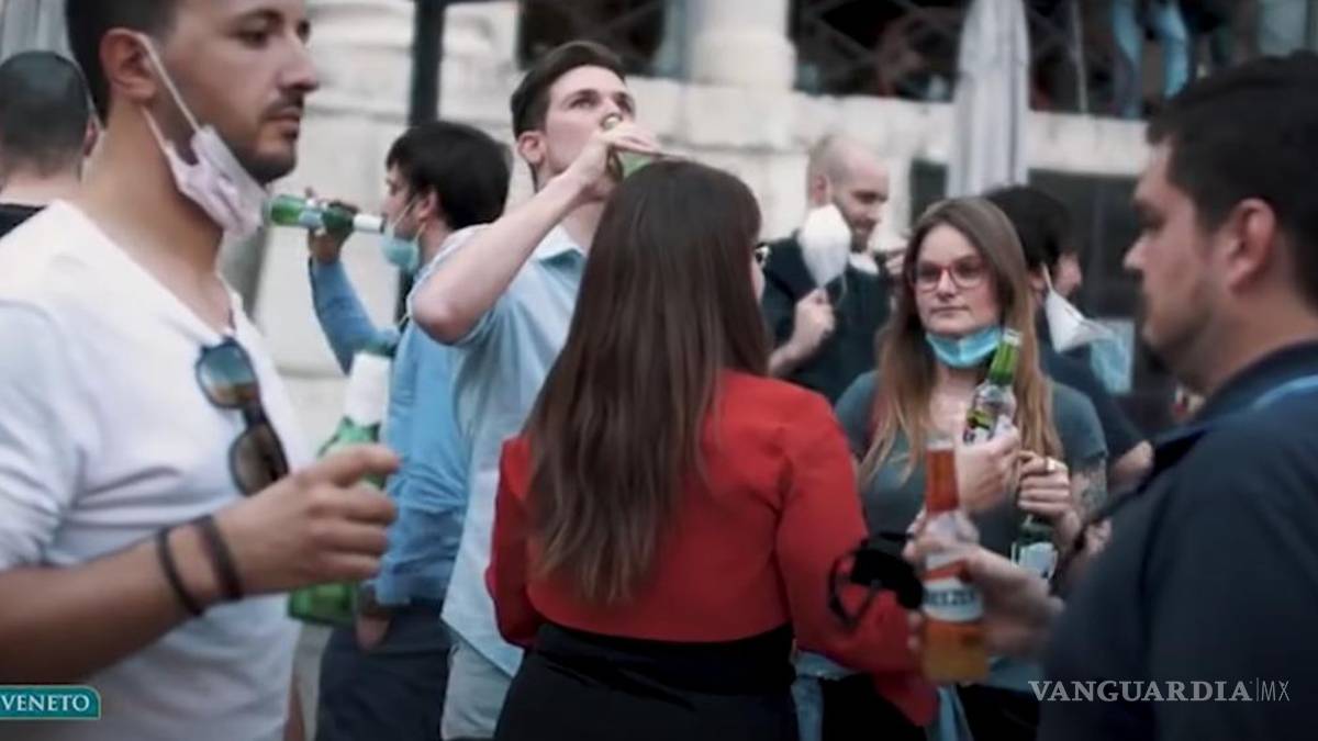 Happy hour es la impactante campaña de las autoridades italianas para concientizar sobre la reapertura por coronavirus