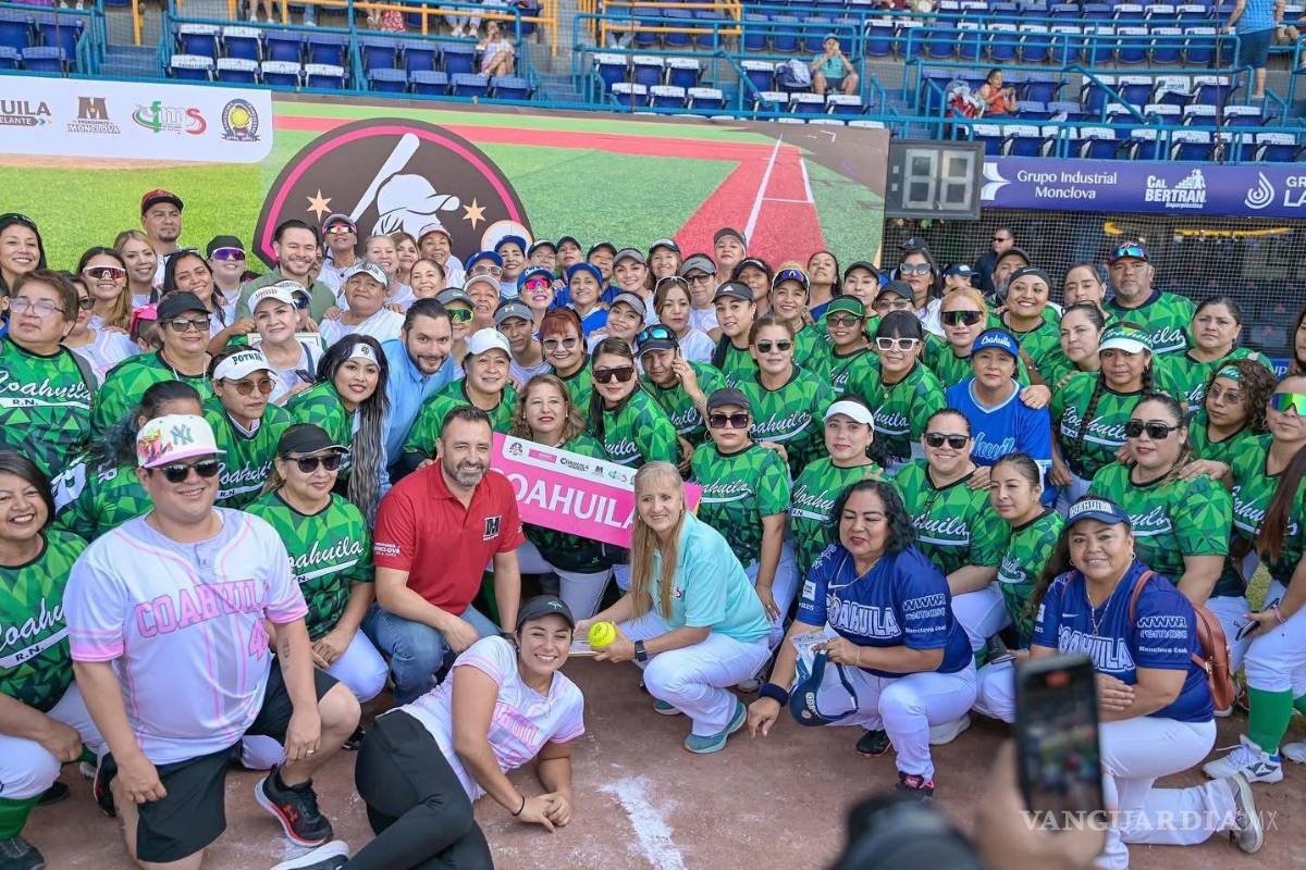 Alberga Monclova Nacional de Softbol femenil; arriban 2 mil 500 deportistas a la ciudad