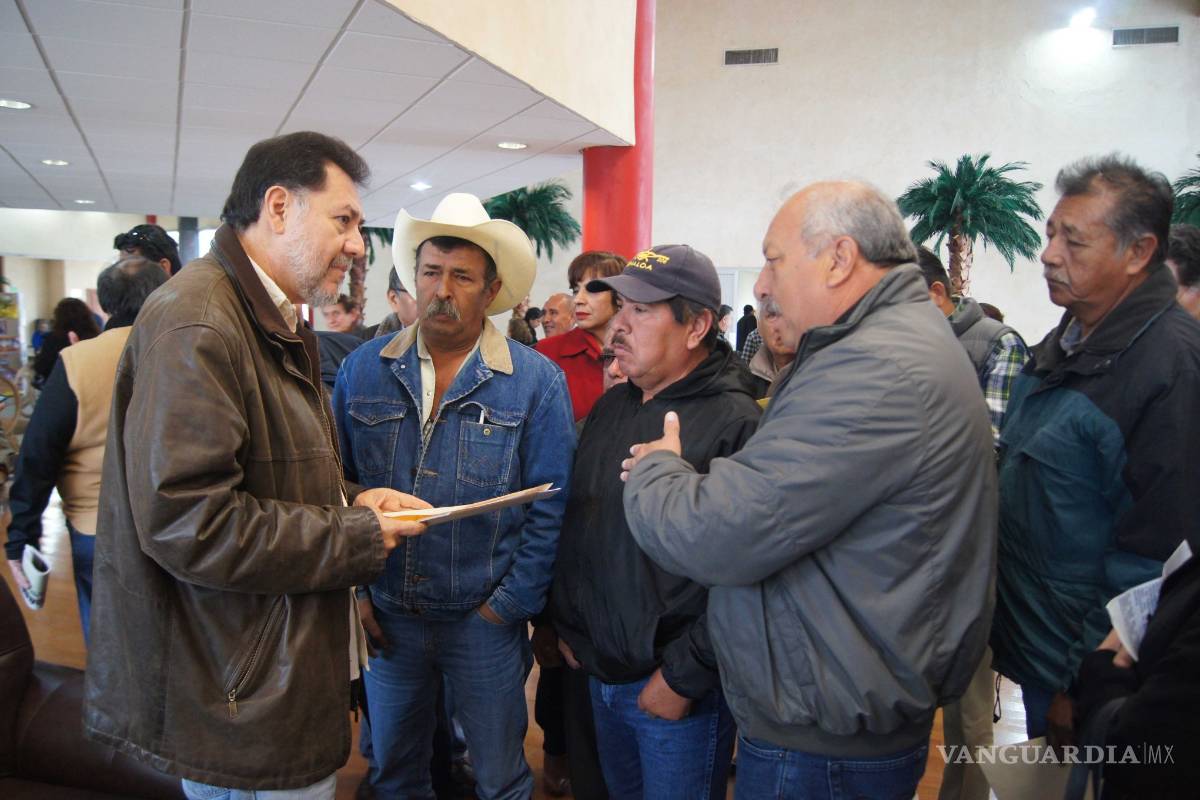 Se prohibirá el fracking en México, asegura Fernandez Noroña en Coahuila