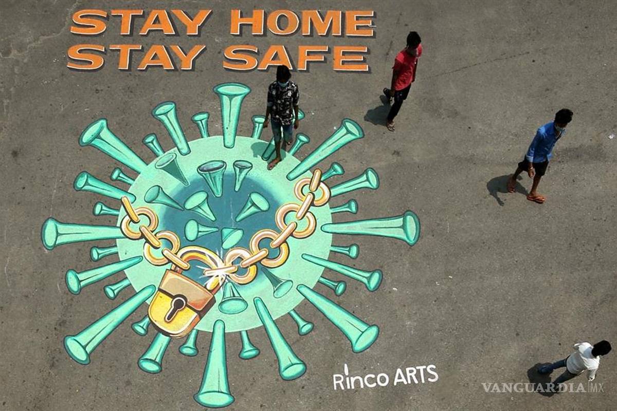Coronavirus: Grafiteros de todo el mundo dan su propia batalla contra el COVID-19 y dan esperanzas a las personas