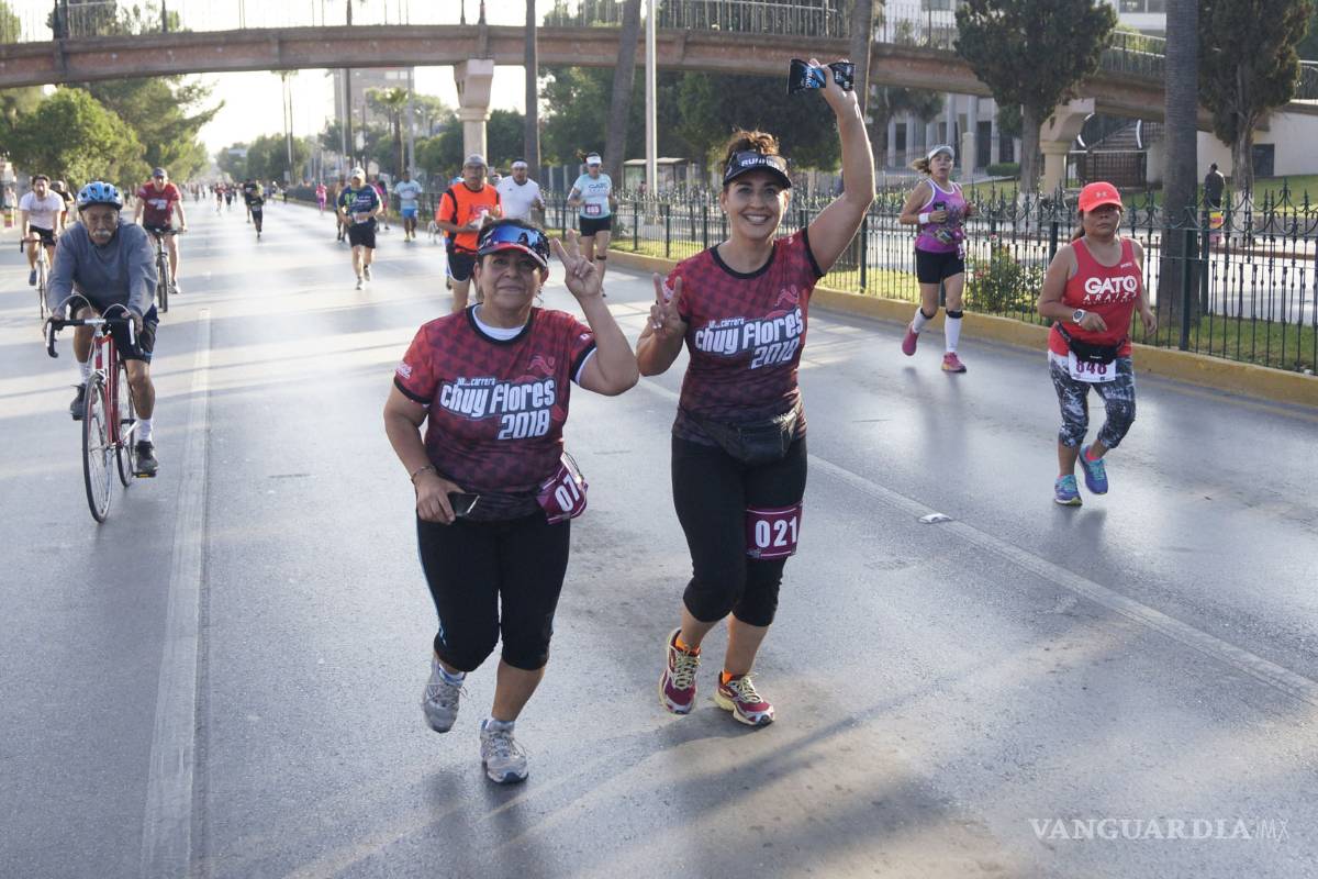 El cambio fue todo un éxito para la carrera 'Chuy Flores'