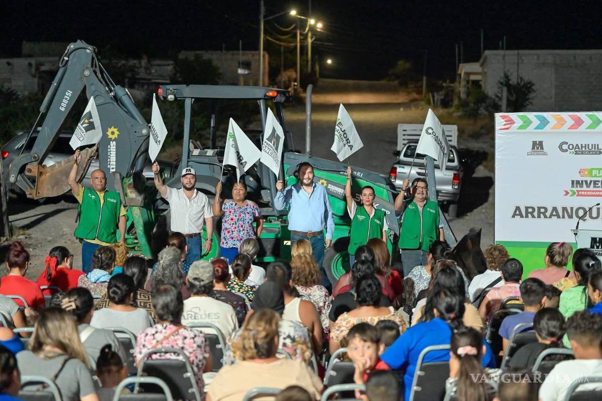 Monclova destina 12 millones de pesos en infraestructura con apoyo del estado