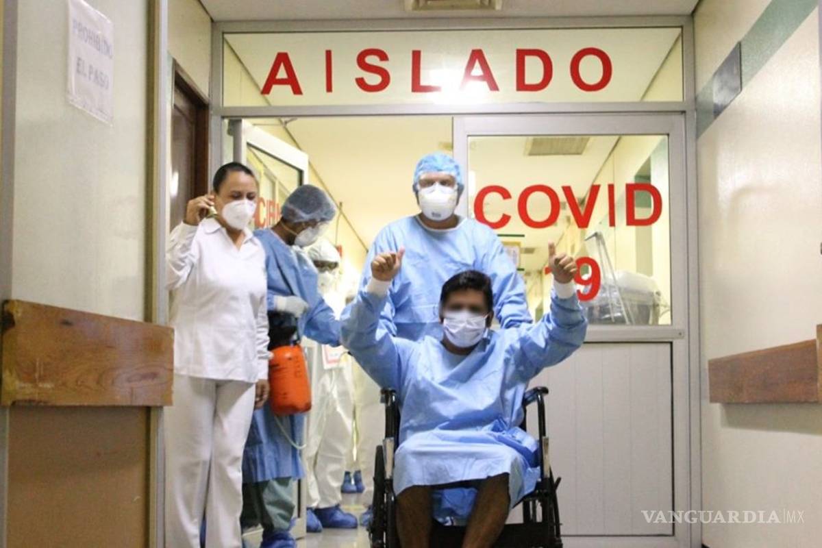 El paciente más grave por COVID era de Saltillo... ¡y ya sanó!