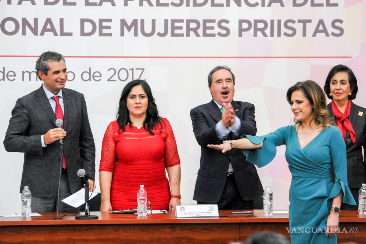 Presentan a Hilda Flores como nueva dirigente del ONMPRI