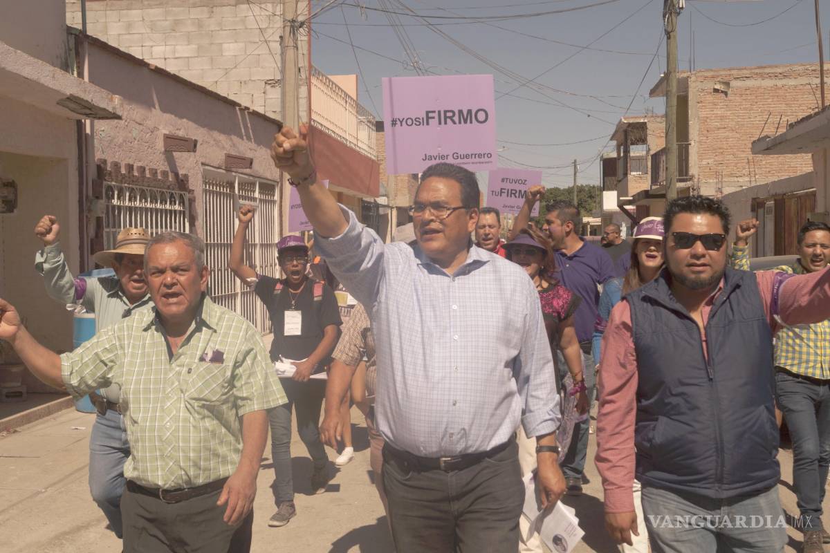 Tengo el coraje suficiente para enfrentar al sistema: Javier Guerrero