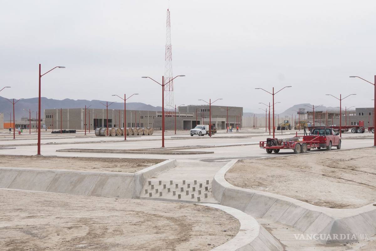 Cefereso de Paredón registra avance del 85 por ciento