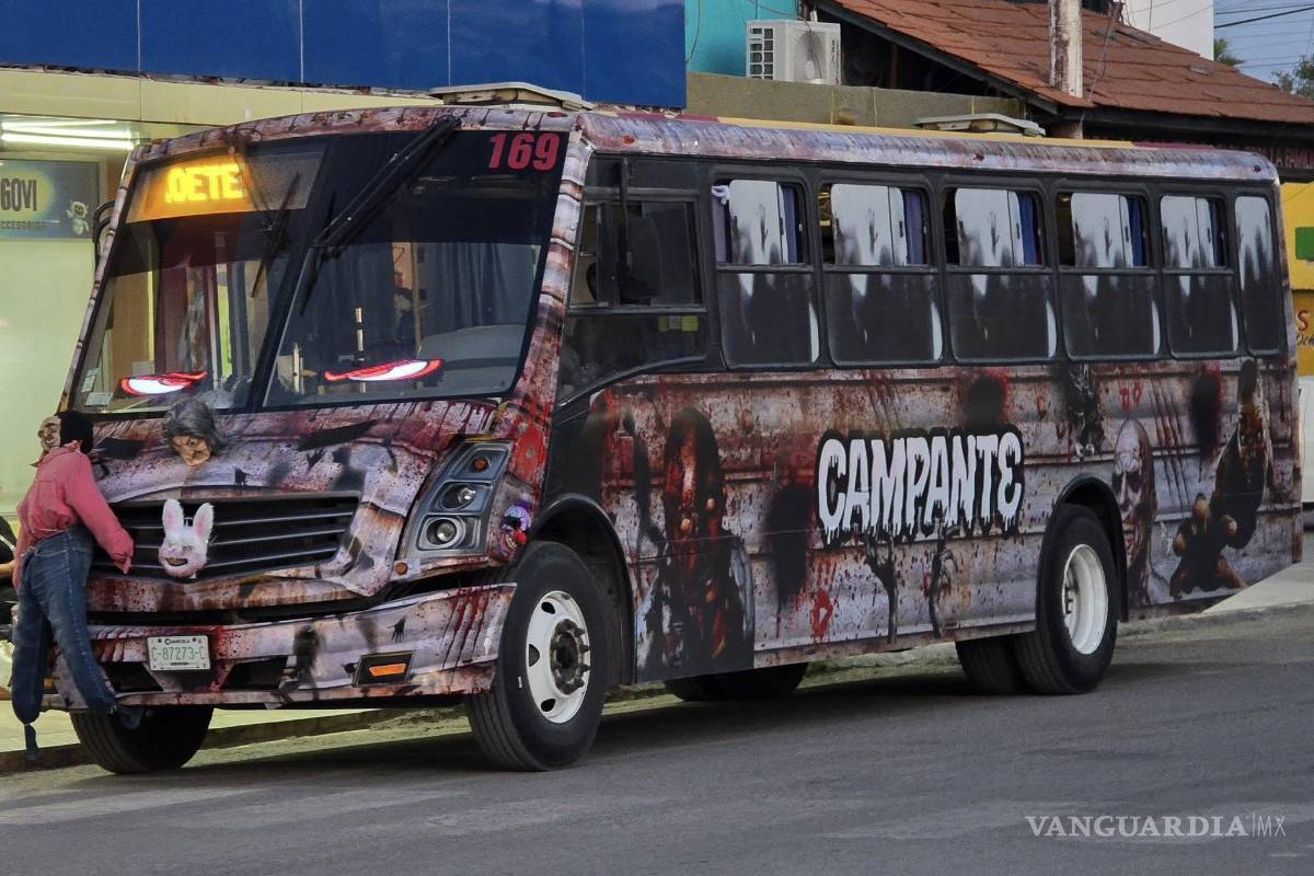 Sabinas vive Halloween sobre ruedas con el escalofriante ‘Campante del Terror’
