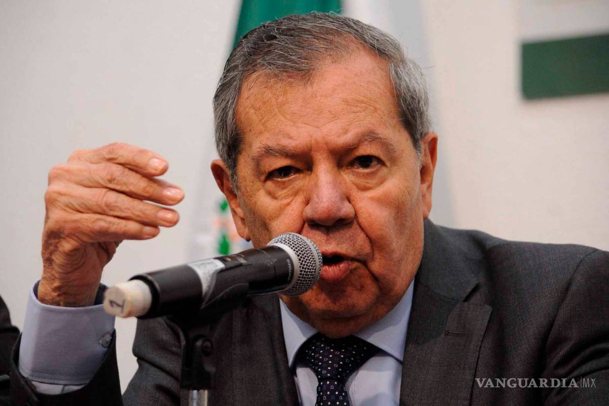 $!Muñoz Ledo asegura que toma de protesta de AMLO será austera