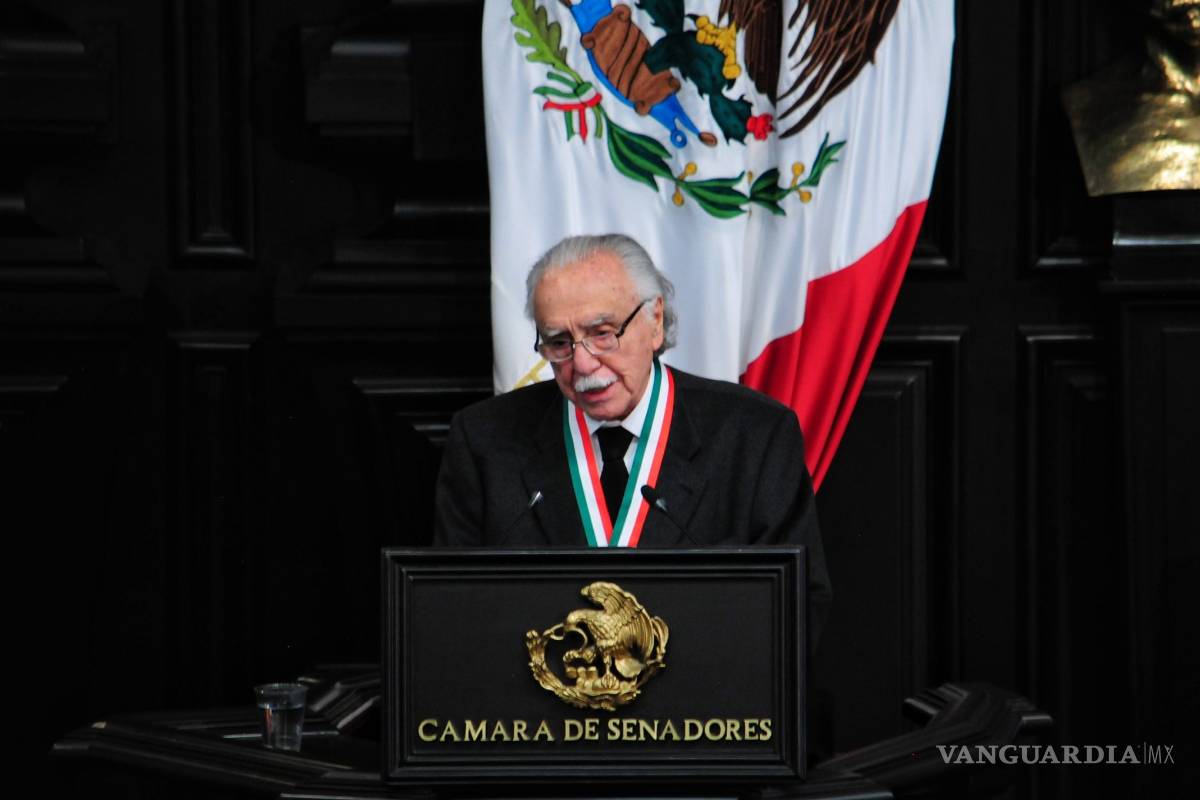 México no debe ser el gendarme fronterizo de EU, dice Carlos Payán ganador de la Medalla Belisario Domínguez 2018