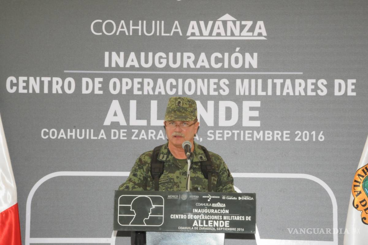 Inicia operaciones base militar en Allende, Coahuila
