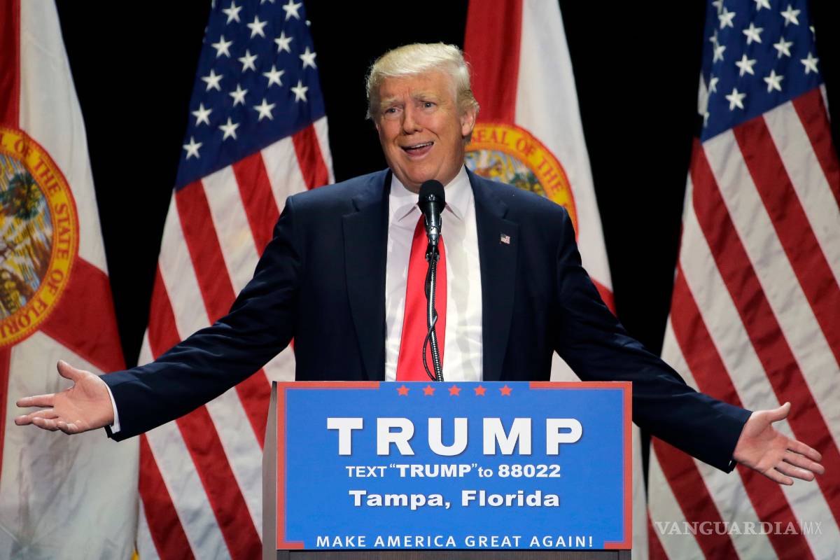 “Soy la persona menos racista que hayan conocido”: Donald Trump en Florida