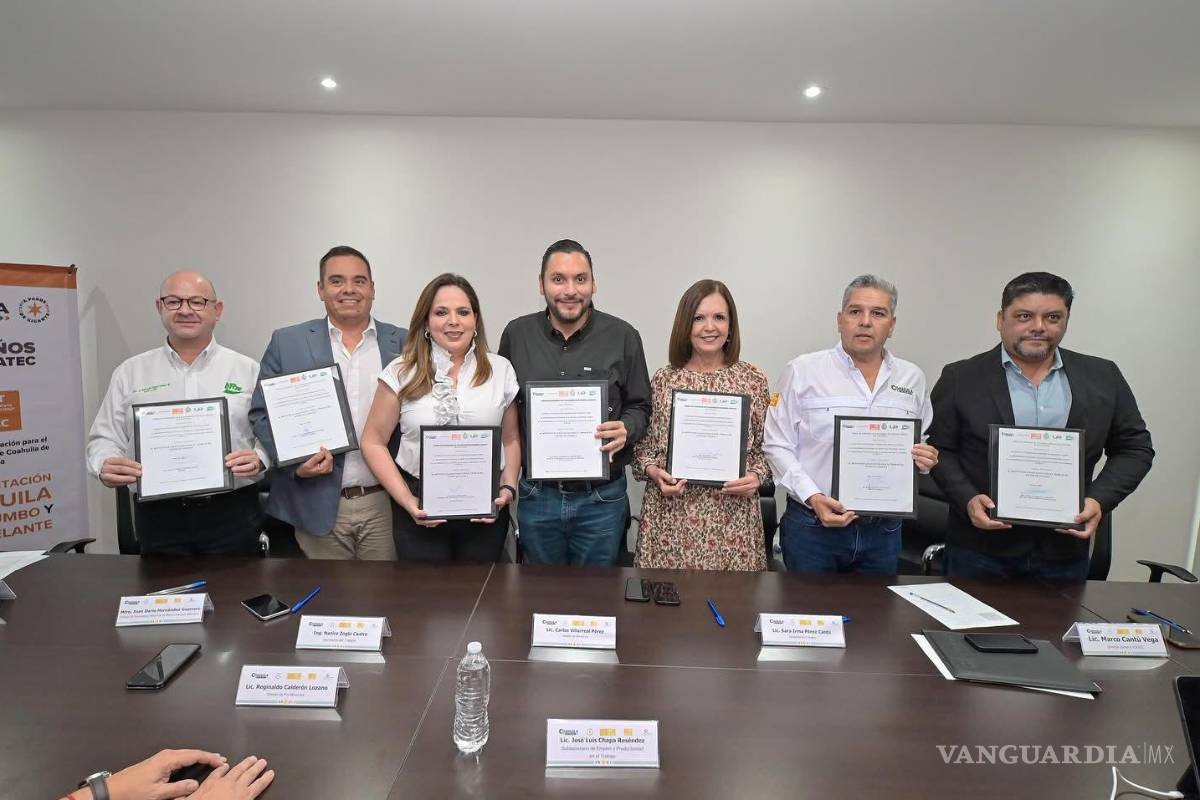 Monclova: fortalecen alianza Gobierno-universidades para capacitar mano de obra