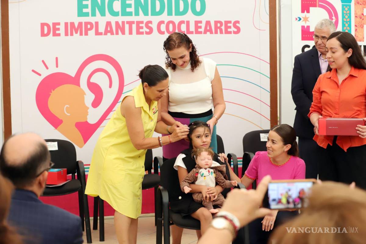 Coahuila: Brindan nuevas oportunidades a niños con cirugías auditivas
