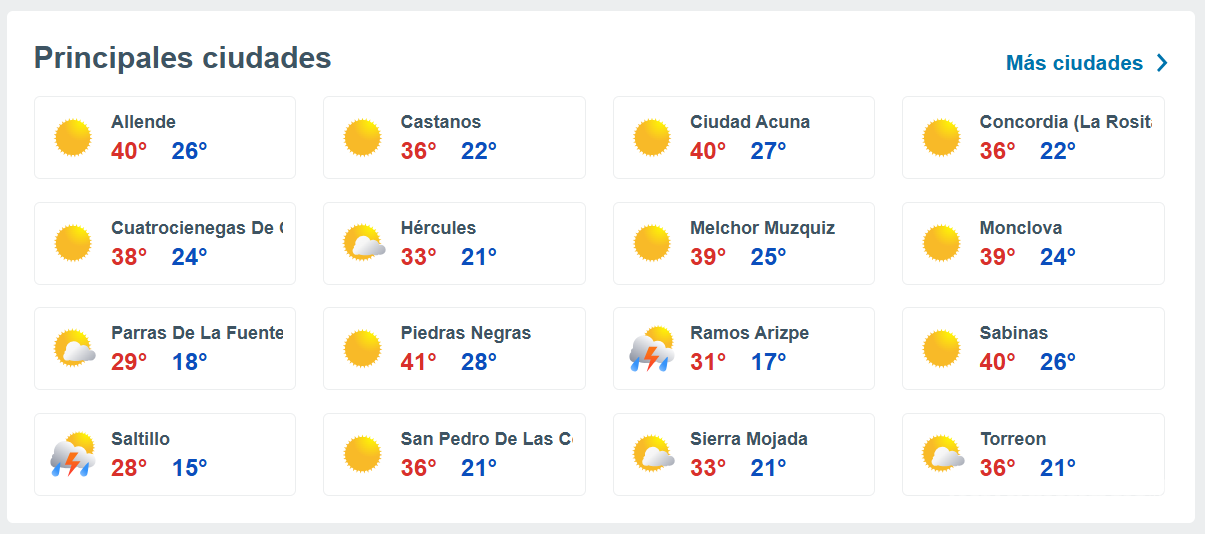 $!¿Cuál será el clima en Saltillo el fin de semana? Pronóstico del viernes, sábado y domingo
