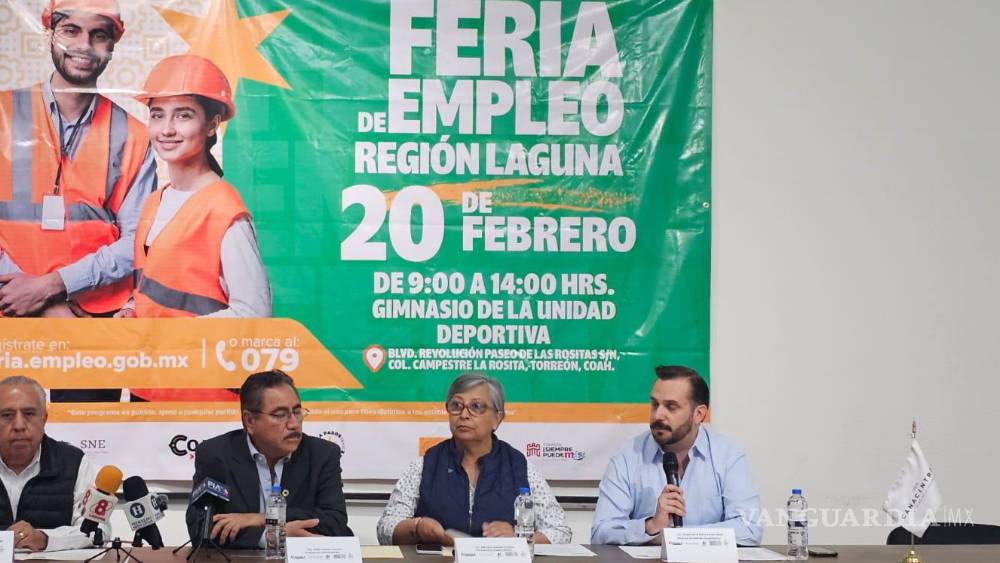 Torreón alista su primera Feria de Empleo 2026 con más de mil plazas ...