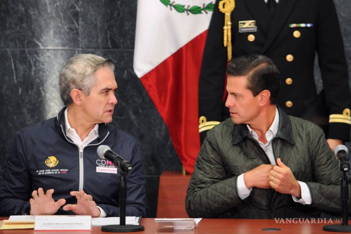 Entregan lineamientos para reconstruir CDMX