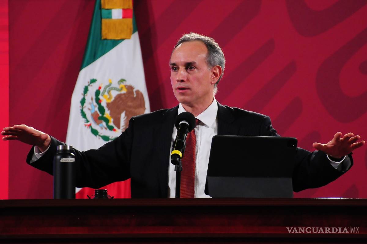 Primeras 125 mil dosis llegarán este mes: Gatell