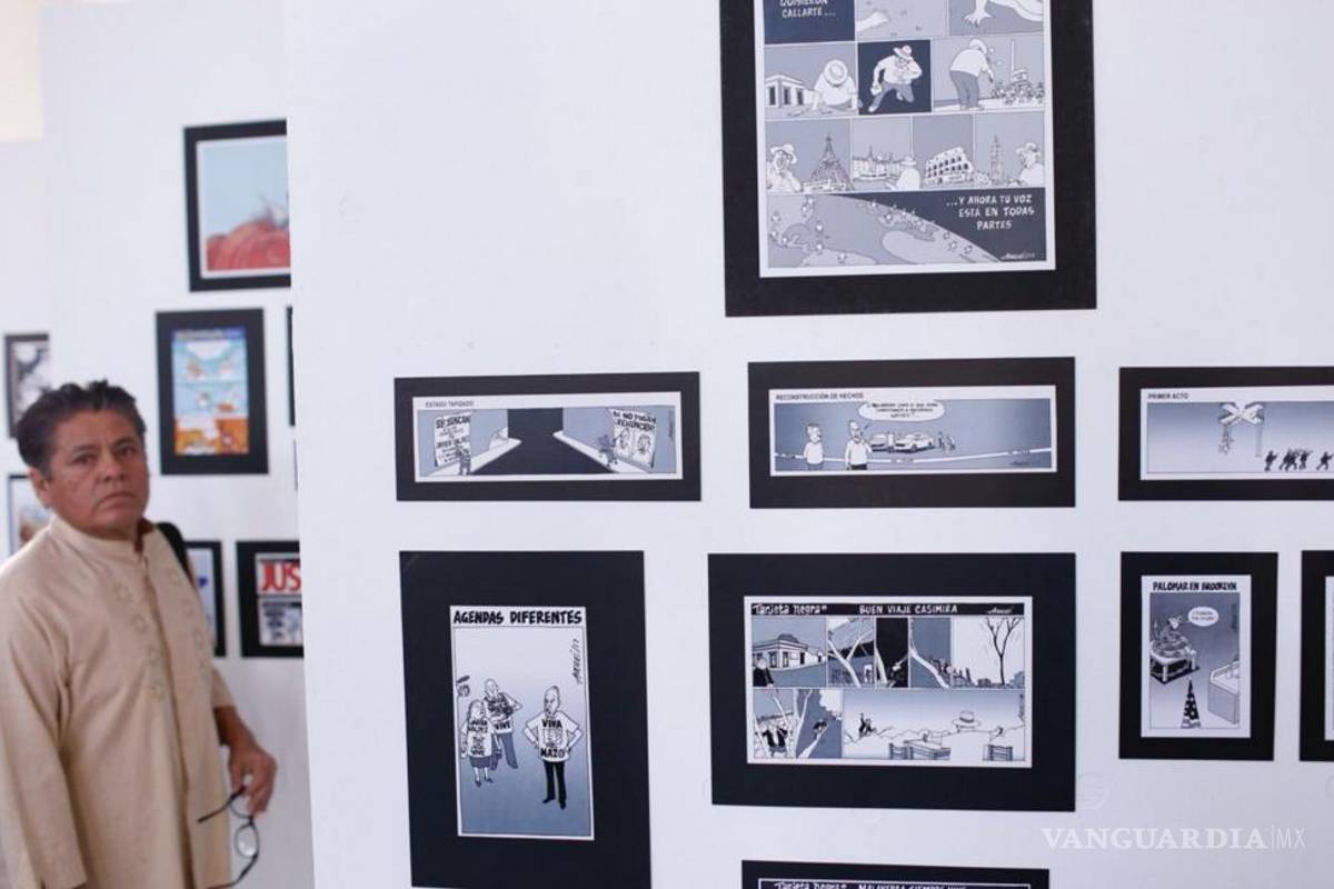 Con exposición gráfica, exigen justicia para Javier Valdez en Culiacán