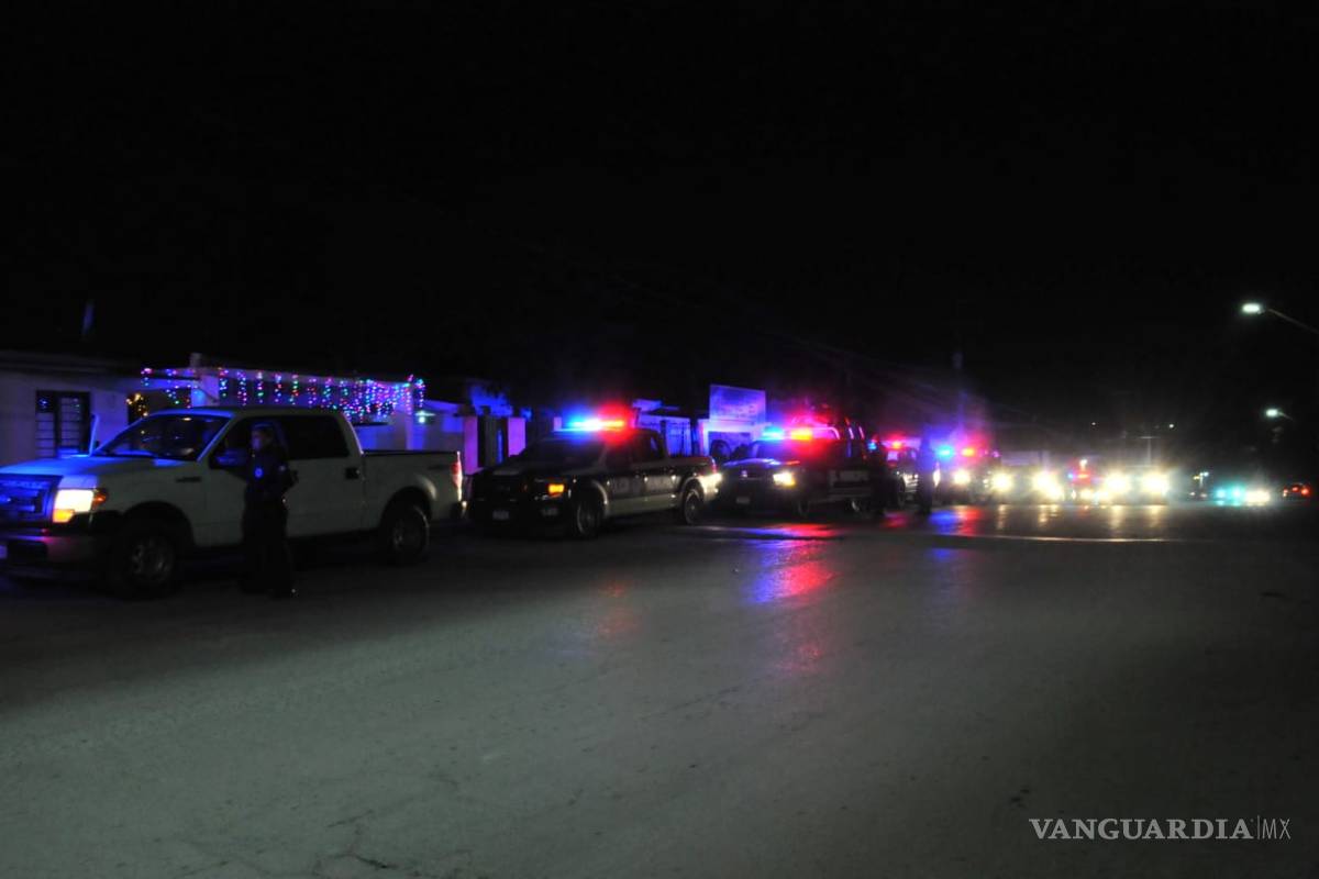 Policías implementan operativo "marabunta" en Monclova