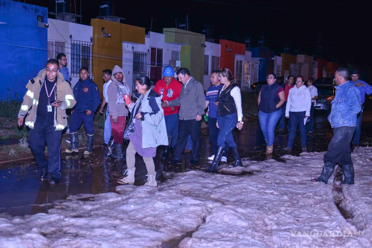 Granizada daña 100 casas en Zacatecas
