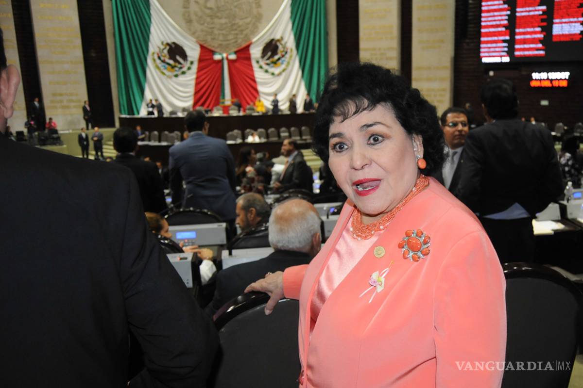 Carmen Salinas ya es consejera nacional del PRI