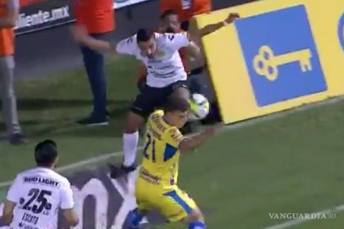 Polémica 'mancha' la Final del Ascenso MX por una mano inexistente a favor de Dorados