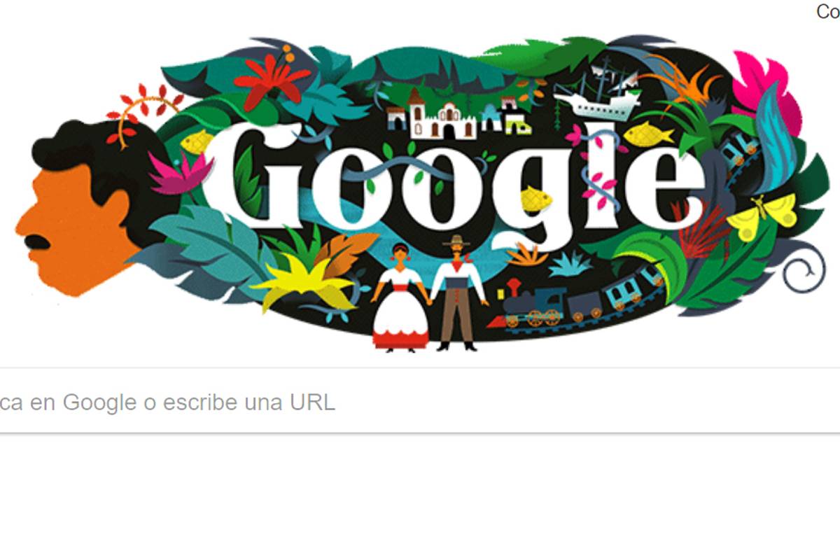 Homenajea Google a Gabriel García Márquez en su 91 aniversario de su natalicio