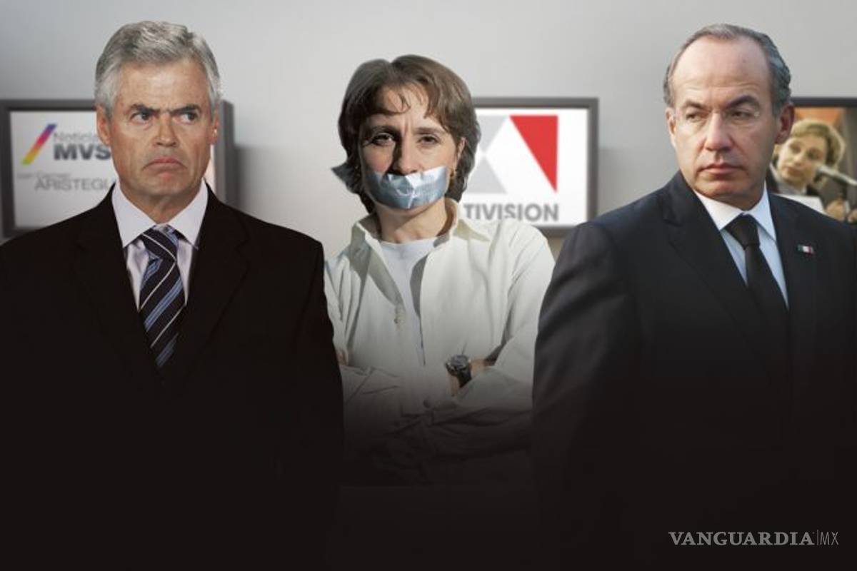 Felipe Calderón defiende a Carlos Loret de Mola... ¡y le recuerdan a Aristegui!