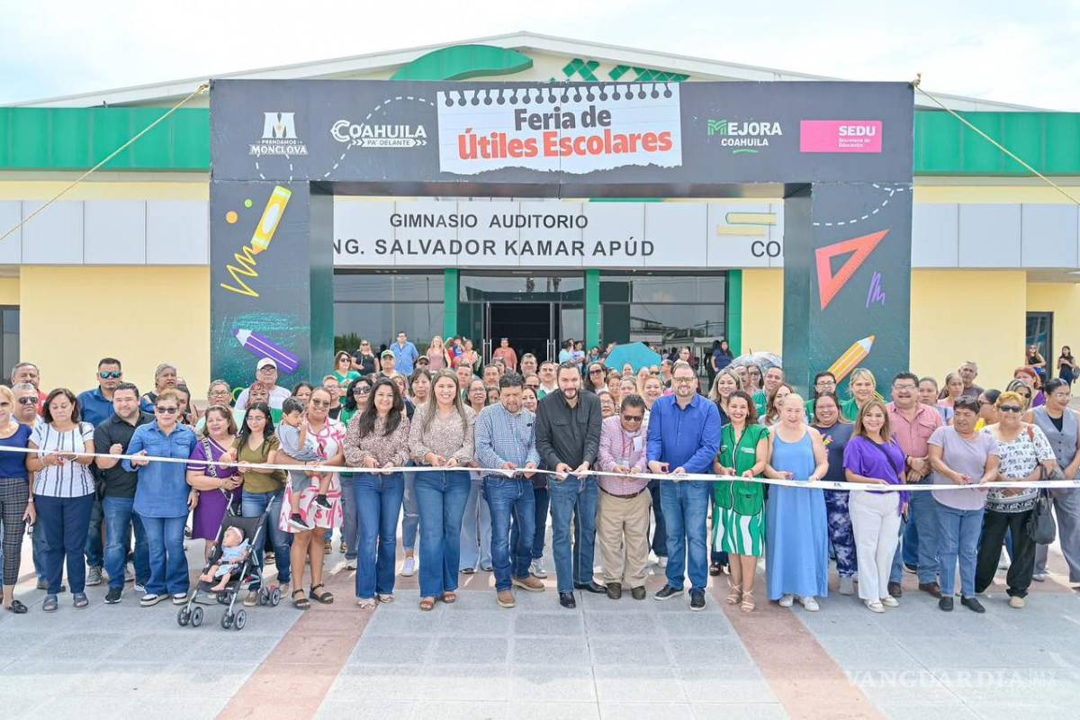 Feria de Útiles Escolares llega al sector oriente de Monclova