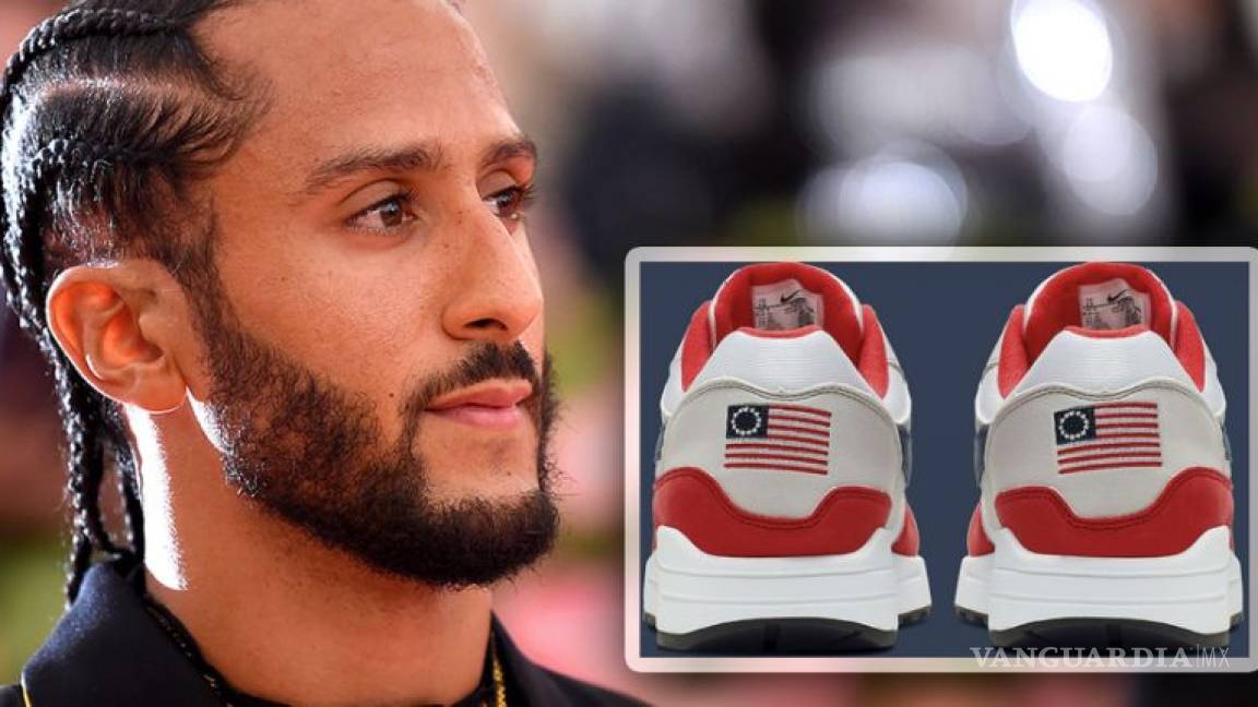 Nike cancela producción de tenis con la bandera de Estados Unidos, tras instrucciones de Colin Kaepernick