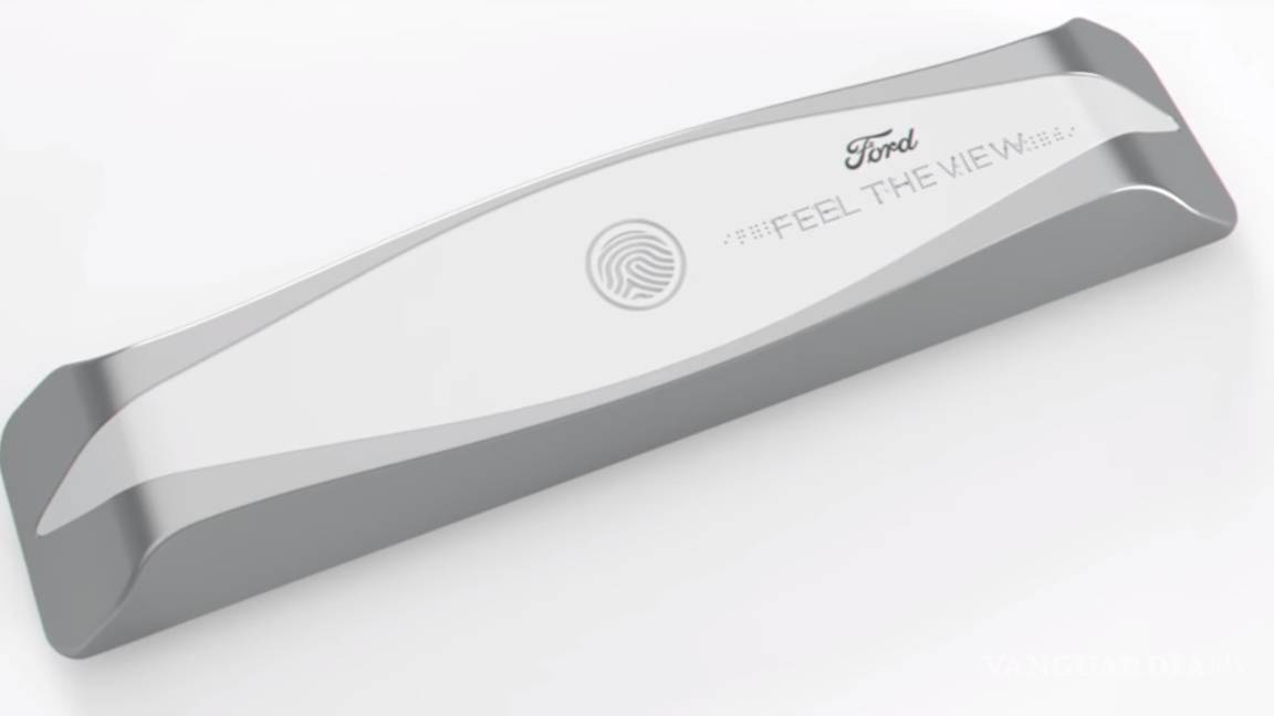 $!Ford crea ventana que permite a ciegos 'ver' el paisaje a través del tacto