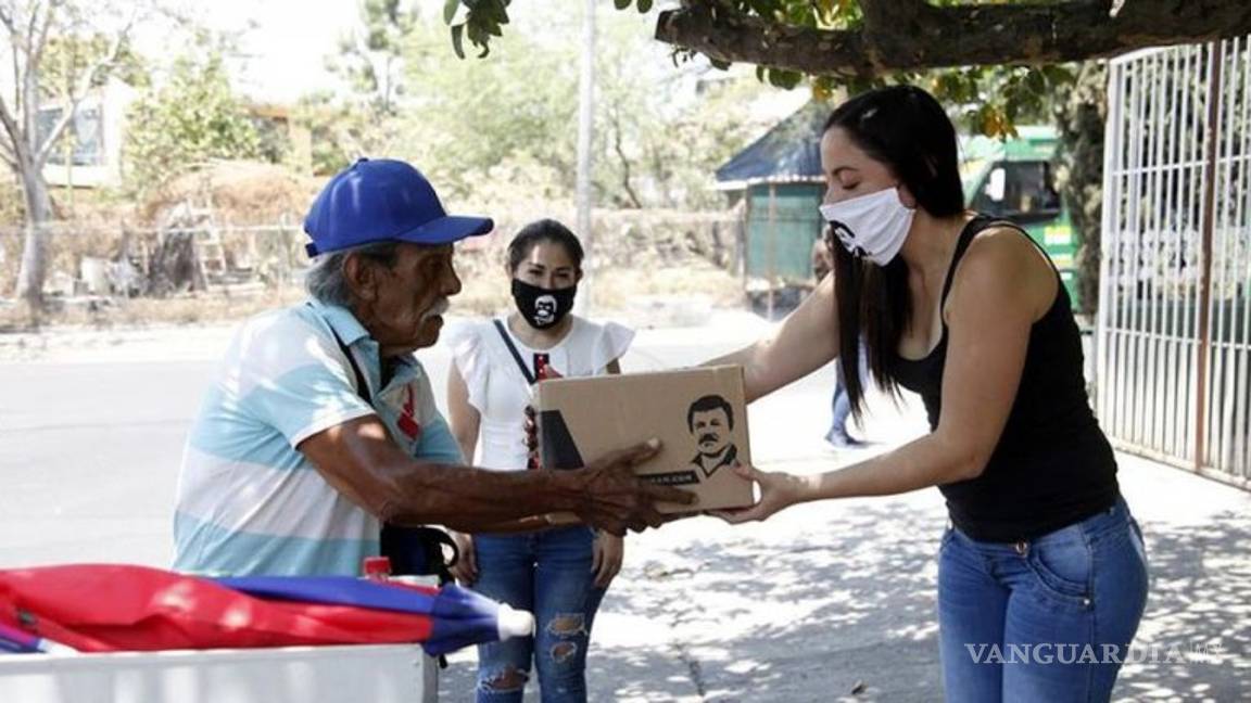 $!Hijo del Chapo Guzmán envió alimentos a familiares de pacientes, en Culiacán