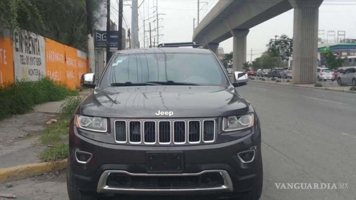 $!El vehículo no contaba con placas de circulación.