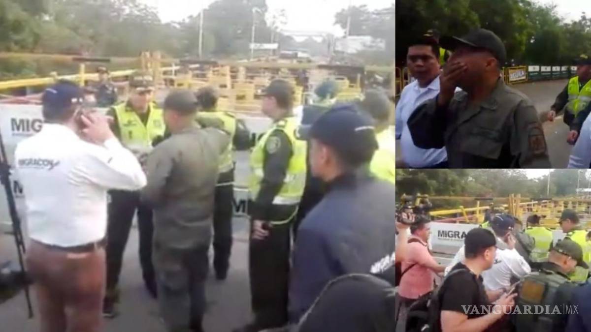 Militares de la Guardia Nacional roban tanqueta, desertan y escapan de Venezuela y son recibidos con aplausos en Colombia