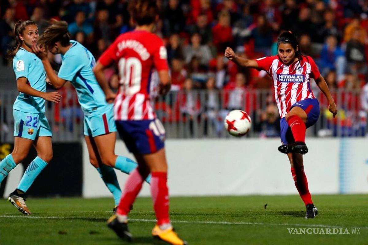 El golazo de una mexicana al Barcelona