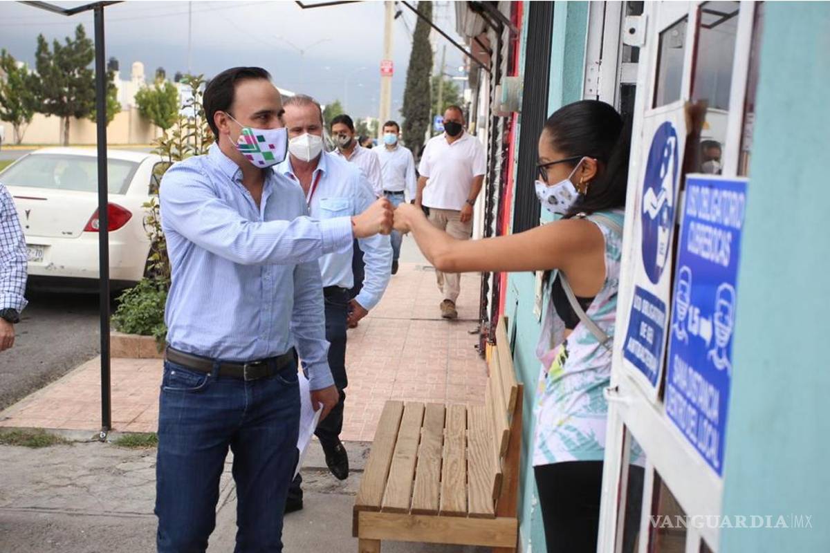 Avanzan trabajos de pavimentación en Saltillo