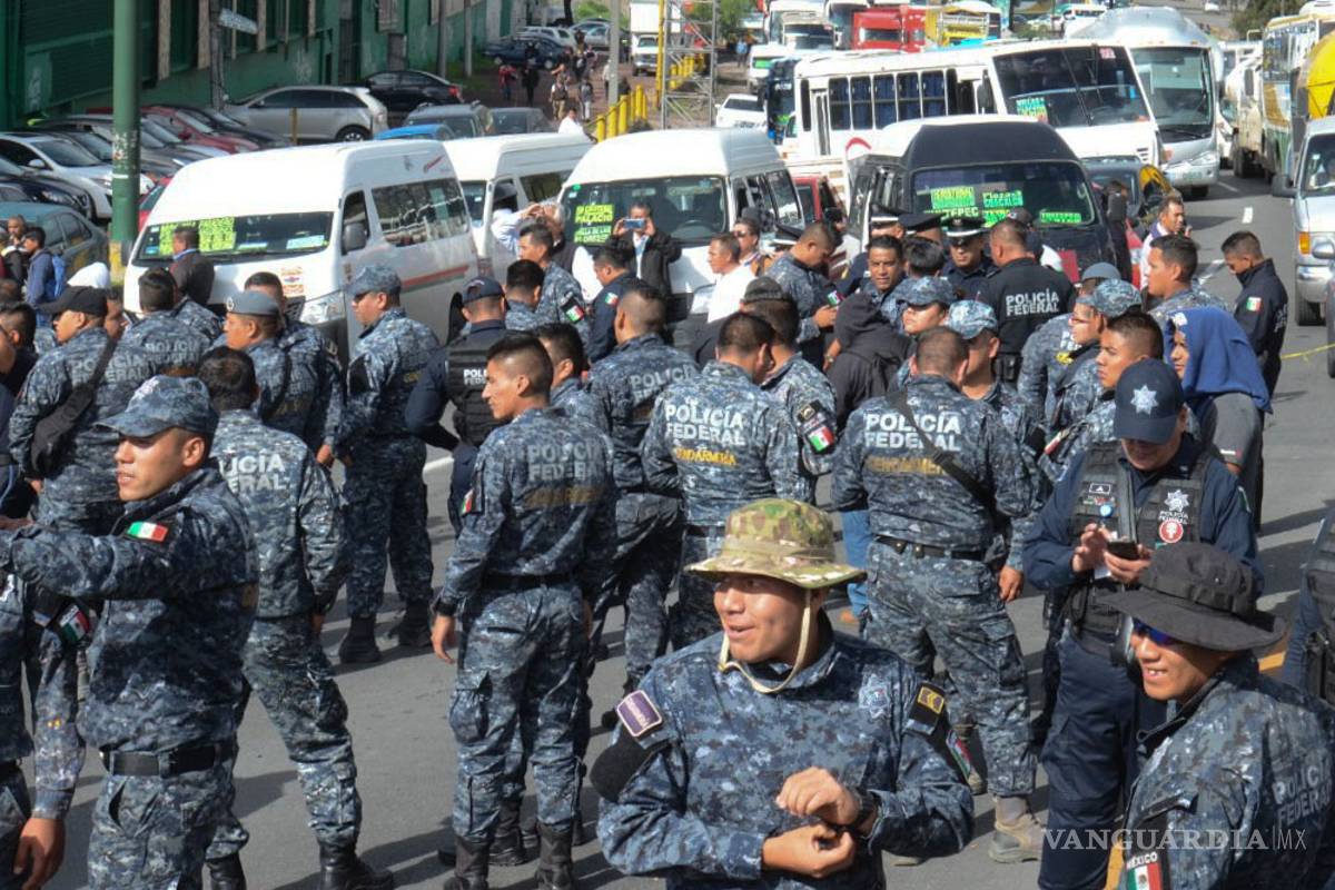Policías federales llaman a paro nacional este 4 de julio