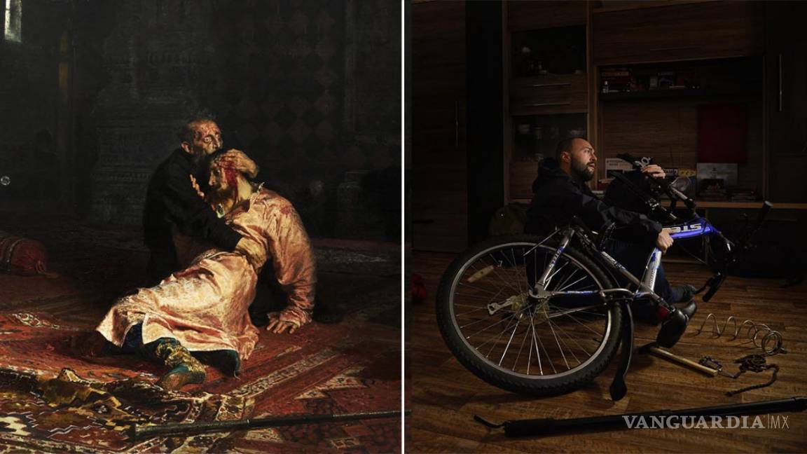 $!Coronavirus: Rusos recrean obras de arte en sus casas durante su cuarentena por el COVID-19