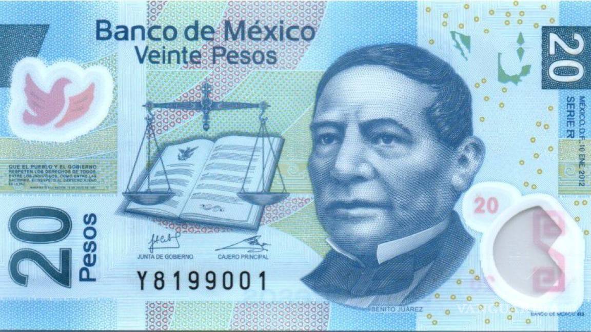Billete de 20 pesos desaparecerá y se sustituirá por moneda
