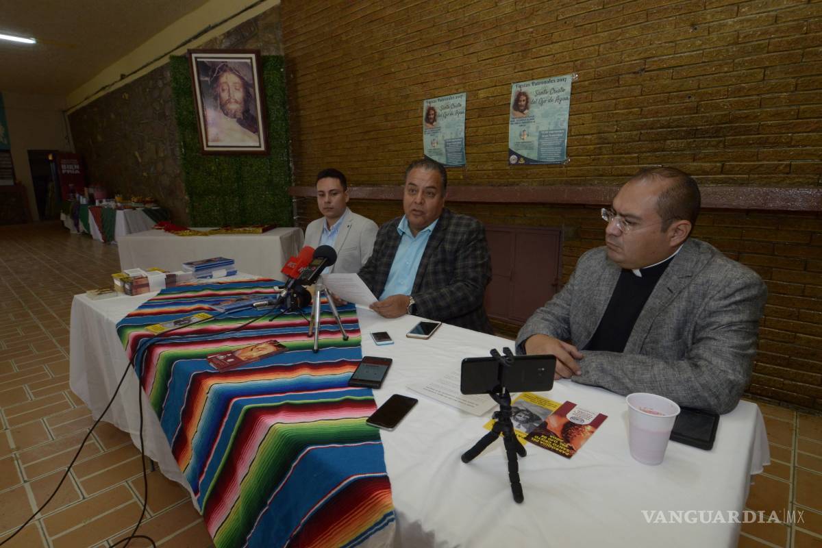 Invitan a festejar al Santísimo Cristo del Ojo de Agua, en Saltillo