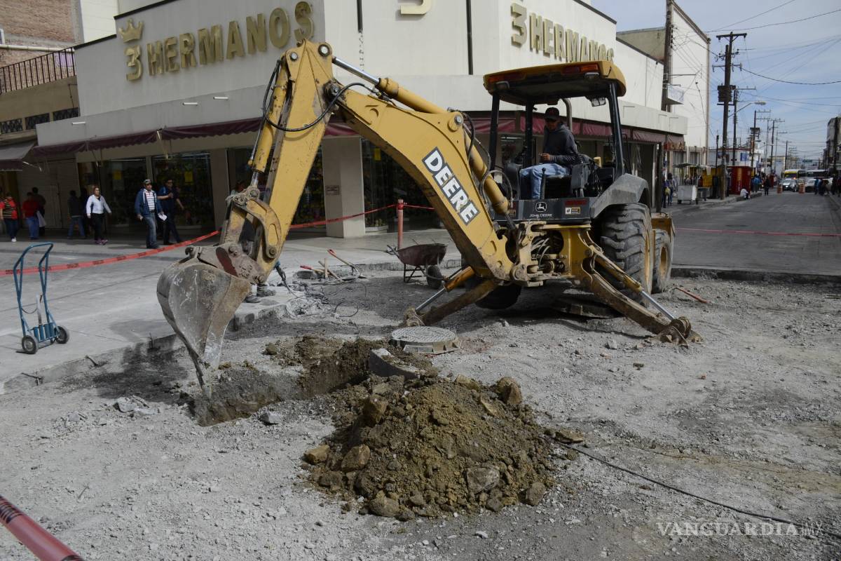 No habrá sanciones por fallas en las obras de calle Aldama